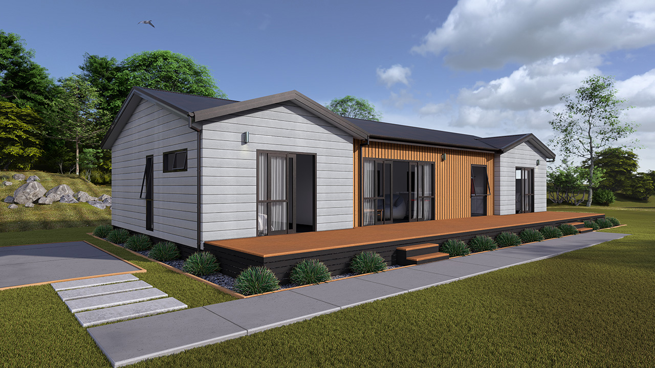 Huxley 4 bedroom prefab Genius Homes